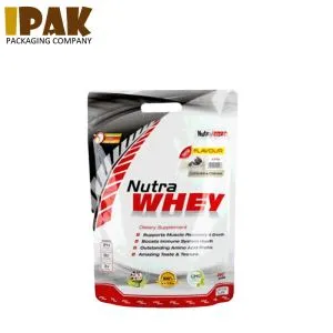 Custom Enprime Whey Pwoteyin sak ak Zip